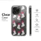 Clear Clear Festive Xmas Stocking Red Star Pattern Art Phone Case Cover for iPhone 17 Pro Max 16 15 13 Samsung S25 S24 Pixel 8580 - Image 6