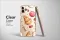 Clear Clear French Pastry Macaron Croissant Illustration Phone Case Cover for iPhone 17 Pro Max 16 15 13 Samsung S25 S24 Pixel 8729 - Image 2