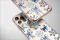 Clear Clear Frosted Snowflake and Blue Ribbon Bow Pattern Phone Case Cover for iPhone 17 Pro Max 16 15 13 Samsung S25 S24 Pixel 8734 - Image 4