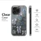 Clear Clear Frosted Snowflake and Blue Ribbon Bow Pattern Phone Case Cover for iPhone 17 Pro Max 16 15 13 Samsung S25 S24 Pixel 8734 - Image 6