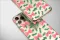 Clear Clear Girly Christmas Bows Pine Branch Pattern Phone Case Cover for iPhone 17 Pro Max 16 15 Plus 14 13 Mini Samsung S25 S24 Pixel 10 9 8431 - Image 4