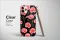 Clear Clear Glitch Art Carnation Floral Botanical Design Phone Case Cover for iPhone 17 Pro Max 16 15 13 Samsung S25 S24 Pixel 8706 - Image 2