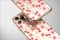 Clear Clear Glitch Art Cherry Floral Pattern Phone Case Cover for iPhone 17 Pro Max 16 15 Plus 14 13 Mini Samsung S25 S24 Google Pixel 10 9 8497 - Image 4