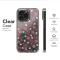 Clear Clear Glitch Art Cherry Floral Pattern Phone Case Cover for iPhone 17 Pro Max 16 15 Plus 14 13 Mini Samsung S25 S24 Google Pixel 10 9 8497 - Image 6