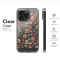 Clear Clear Glitch Art Gingerbread House Christmas Pattern Phone Case Cover for iPhone 17 Pro Max 16 15 13 Samsung S25 S24 Pixel 8472 - Image 6