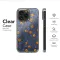 Clear Clear Glitch Botanical Blue Leaf Orange Berry Pattern Phone Case Cover for iPhone 17 Pro Max 16 15 13 Samsung S25 S24 Pixel 8787 - Image 6