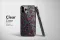 Clear Clear Moody Glitch Floral Paisley Artistic Print Phone Case Cover for iPhone 17 Pro Max 16 15 13 Samsung S25 S24 Pixel 8441 - Image 3