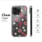 Clear Clear Pink Cherry Blossom Phone Case Y2K Aesthetic Glitch Art Cover Phone Case Cover for iPhone 17 15 13 Samsung S25 S24 8167 - Image 6