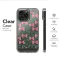 Clear Clear Pixelated Pink Bow Christmas Pine Print Phone Case Cover for iPhone 17 Pro Max 16 15 Plus 14 13 Mini Samsung S25 S24 Pixel 10 9 8430 - Image 6