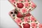 Clear Clear Pomegranate Floral Pattern with Botanical Glitch Art Phone Case Cover for iPhone 17 Pro Max 16 15 13 Samsung S25 S24 Pixel 8732 - Image 4