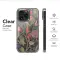 Clear Clear Vintage Botanical Bird and Fruit Garden Illustration Phone Case Cover for iPhone 17 Pro Max 16 15 13 Samsung S26 S25 Pixel 9836 - Image 6