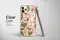 Clear Clear Vintage Botanical Pink Lily Floral Illustration Phone Case Cover for iPhone 17 Pro Max 16 15 13 Samsung S26 S25 Pixel 9820 - Image 2