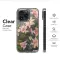 Clear Clear Vintage Botanical Pink Lily Floral Illustration Phone Case Cover for iPhone 17 Pro Max 16 15 13 Samsung S26 S25 Pixel 9820 - Image 6