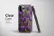 Clear Clear Vintage Botanical Purple Tulip Floral Illustration Phone Case Cover for iPhone 17 Pro Max 16 15 13 Samsung S26 S25 Pixel 10086 - Image 4