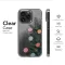 Clear Clear Vintage Christmas Tree Sketch with Pastel Ornaments Phone Case Cover for iPhone 17 Pro Max 16 15 13 Samsung S25 S24 Pixel 8274 - Image 6