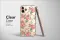 Clear Clear Vintage Floral Glitch Art Design Phone Case Cover for iPhone 17 Pro Max 16 15 Plus 14 13 Mini Samsung S25 S24 Google Pixel 10 9 9064 - Image 2