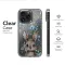 Clear Clear Watercolor Bunny Princess with Blueberry Floral Art Phone Case Cover for iPhone 17 Pro Max 16 15 13 Samsung S26 S25 Pixel 9442 - Image 6