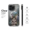 Clear Clear Watercolor Bunny Princess with Blueberry Floral Art Phone Case Cover for iPhone 17 Pro Max 16 15 13 Samsung S26 S25 Pixel 9442 - Image 7