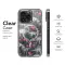 Clear Clear Watercolor Dinosaur and Pink Rose Floral Pattern Phone Case Cover for iPhone 17 Pro Max 16 15 13 Samsung S26 S25 Pixel 10058 - Image 8