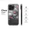 Clear Clear Watercolor Dinosaur and Rose Floral Pattern Art Phone Case Cover for iPhone 17 Pro Max 16 15 13 Samsung S26 S25 Pixel 10043 - Image 7