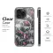 Clear Clear Watercolor Dinosaur and Rose Floral Pattern Phone Case Cover for iPhone 17 Pro Max 16 15 13 Samsung S26 S25 Pixel 10064 - Image 8
