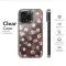 Clear Clear Watercolor Ladybug and Red Floral Garden Pattern Phone Case Cover for iPhone 17 Pro Max 16 15 13 Samsung S26 S25 Pixel 9772 - Image 6