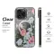 Clear Clear Watercolor Orchid Bird and Butterfly Floral Art Phone Case Cover for iPhone 17 Pro Max 16 15 13 Samsung S26 S25 Pixel 10067 - Image 8