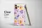 Clear Clear Watercolor Pansy Flower Art Purple Yellow Floral Garden Print Phone Case Cover for iPhone 17 15 13 Samsung S26 S25 9831 - Image 2