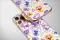 Clear Clear Watercolor Pansy Flower Art Purple Yellow Floral Garden Print Phone Case Cover for iPhone 17 15 13 Samsung S26 S25 9831 - Image 4