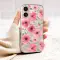 Clear Clear Watercolor Pink Poppy Floral Garden Art Phone Case Cover for iPhone 17 Pro Max 16 15 Plus 14 13 Mini Samsung S26 S25 Pixel 10 9 10062 - Image 1