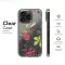 Clear Clear Watercolor Pomegranate Floral Botanical Illustration Phone Case Cover for iPhone 17 Pro Max 16 15 13 Samsung S26 S25 Pixel 9865 - Image 6