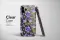 Clear Clear Watercolor Purple Wildflower Print Botanical Garden Floral Art Phone Case Cover for iPhone 17 15 13 Samsung S26 S25 9830 - Image 3