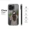 Clear Clear Winter Girl Illustration with White Bow and Pine Phone Case Cover for iPhone 17 Pro Max 16 15 13 Samsung S25 S24 Pixel 8556 - Image 6