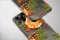 Clear Clear Winter Spice Orange and Pine Cone Glitch Pattern Phone Case Cover for iPhone 17 Pro Max 16 15 13 Samsung S25 S24 Pixel 8491 - Image 5