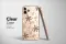 Clear Cocoa & Cream Floral Whispers Phone Case iPhone Samsung Cover Pixel 6584 - Image 2