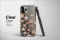 Clear Copper Lilies and Dusky Blooms Phone Case iPhone Samsung Cover Pixel 6661 - Image 3