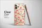 Clear Coral Poppy Midnight Garden Artwork Phone Case iPhone Samsung Cover Pixel 7264 - Image 2