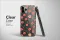 Clear Coral Poppy Midnight Garden Artwork Phone Case iPhone Samsung Cover Pixel 7264 - Image 3