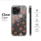 Clear Coral Poppy Midnight Garden Artwork Phone Case iPhone Samsung Cover Pixel 7264 - Image 6