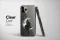Clear Cosmic Cat Moon
 Phone Case iPhone Samsung Cover Pixel 6170 - Image 3