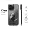 Clear Cosmic Cat Moon
 Phone Case iPhone Samsung Cover Pixel 6170 - Image 6