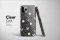 Clear Cosmic Meadow of Purple Hearts Phone Case iPhone Samsung Cover Pixel 6268 - Image 3