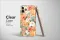Clear Cozy Autumn Floral Pumpkin Patch Phone Case iPhone Samsung Cover Pixel 7159 - Image 2