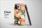 Clear Cozy Autumn Floral Pumpkin Patch Phone Case iPhone Samsung Cover Pixel 7159 - Image 3