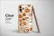 Clear Cozy Autumn Harvest Coffee Pattern Phone Case iPhone Samsung Cover Pixel 7562 - Image 2