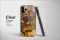 Clear Cozy Autumn Harvest Illustrated Art Phone Case iPhone Samsung Cover Pixel 7331 - Image 3