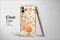 Clear Cozy Autumn Harvest Pumpkin Pattern Phone Case iPhone Samsung Cover Pixel 7558 - Image 2