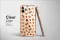 Clear Cozy Autumn Harvest Watercolor Pattern Phone Case iPhone Samsung Cover Pixel 7252 - Image 2