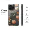 Clear Cozy Autumn Library & Pumpkins Phone Case iPhone Samsung Cover Pixel 7054 - Image 6