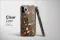 Clear Cozy Autumn Morning Coffee Pattern Phone Case iPhone Samsung Cover Pixel 7085 - Image 3